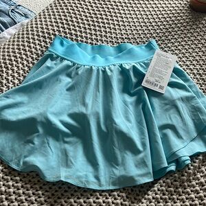 Blue lululemon tennis skort